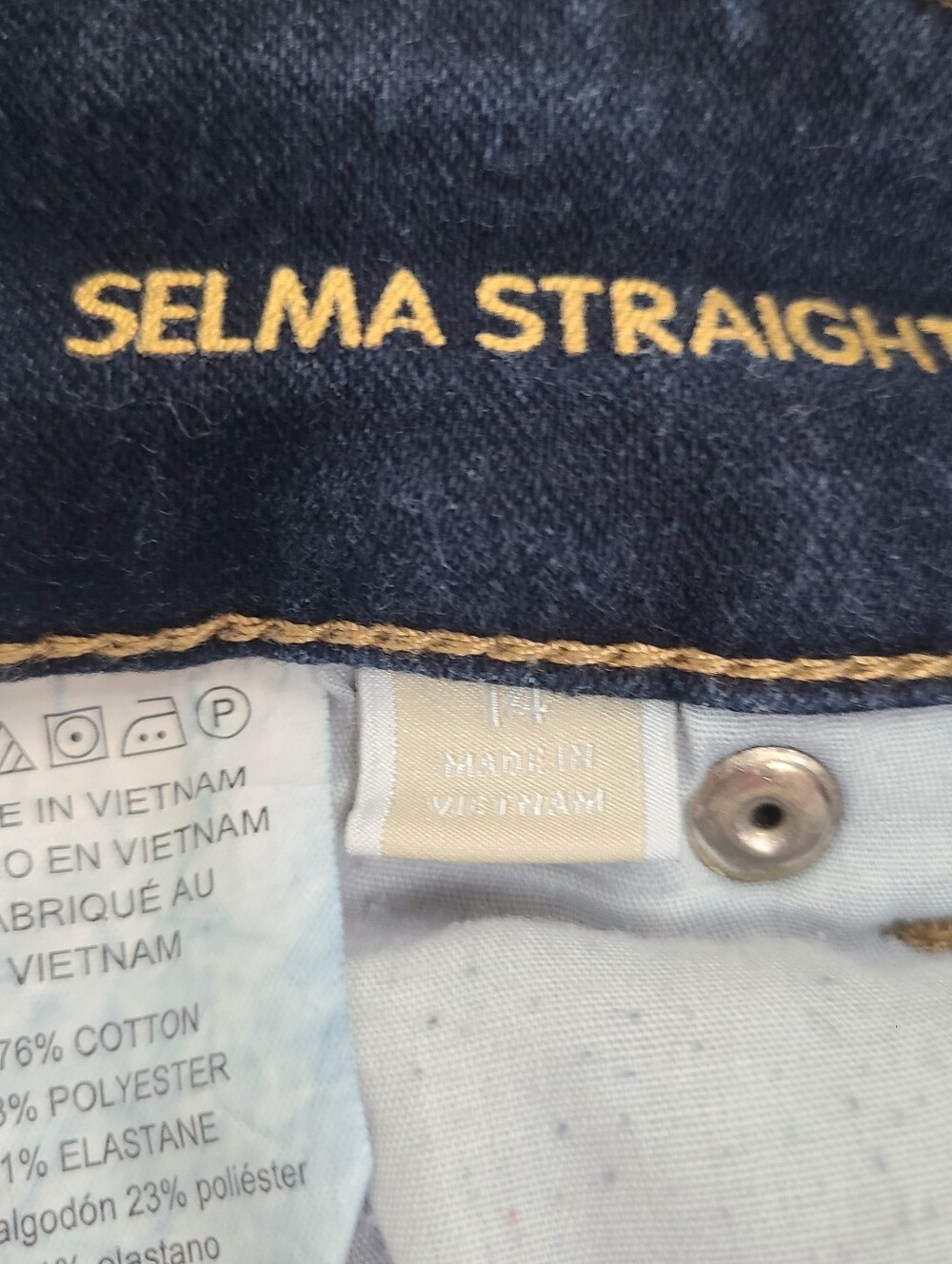 Michael Kors Selma Straight Jeans Women's Size 14 - Picture 7 of 8
